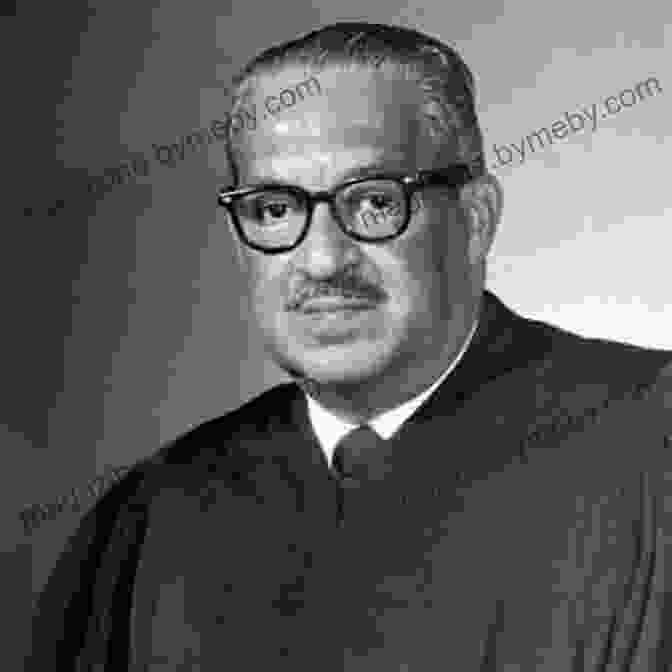 A Black And White Photo Of Thurgood Marshall In A Suit And Tie, Looking Directly At The Camera. Thurgood Marshall: American Revolutionary Juan Williams