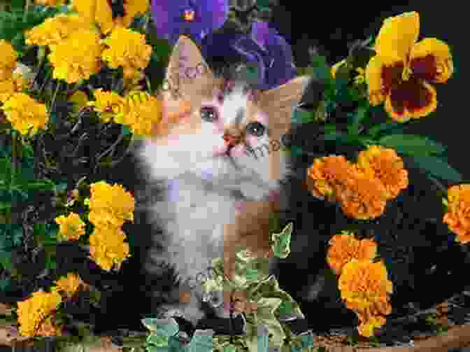 A Curious Kitten Exploring A Secret Garden, Surrounded By Blooming Flowers The Little Kitten (Pictureback(R))