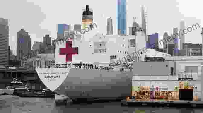 A Displaced Person Stands On The Deck Of A Ship Arriving In New York Harbor. Displaced Persons: An Immigrant Journey To America