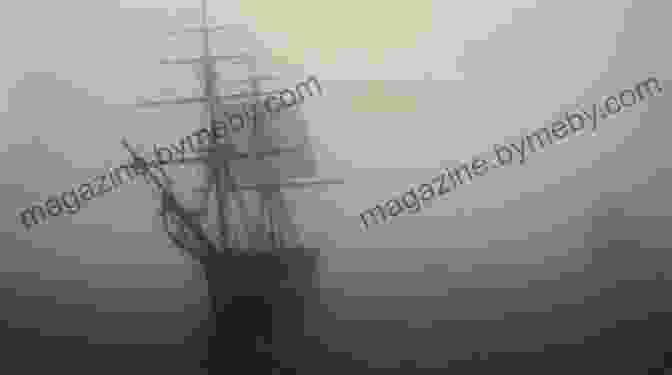 A Ghostly Ship, Its Sails Billowing In The Night Sky. The Legend Of The Cape May Diamond (Myths Legends Fairy And Folktales)