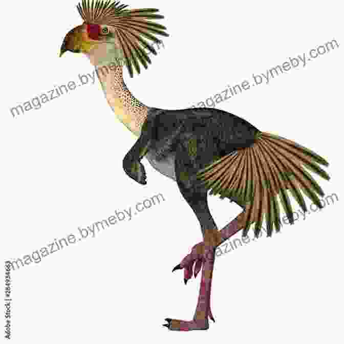 A Phorusrhacos, A Flightless Bird Of Prey With A Formidable Beak, Powerful Legs, And A Menacing Gaze Ice Age Giants Of The South (Southern Fossil Discoveries)