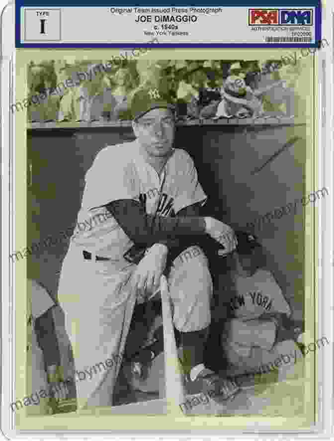 A Photo Of Joe DiMaggio In A New York Yankees Uniform Joltin Joe DiMaggio Jonah Winter