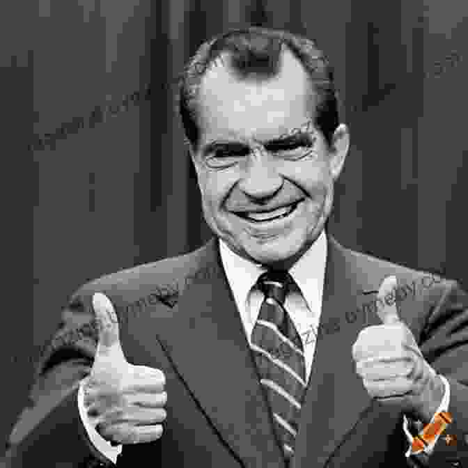 A Photo Of Richard Nixon Giving A Thumbs Up Sign. King Richard: Nixon And Watergate An American Tragedy