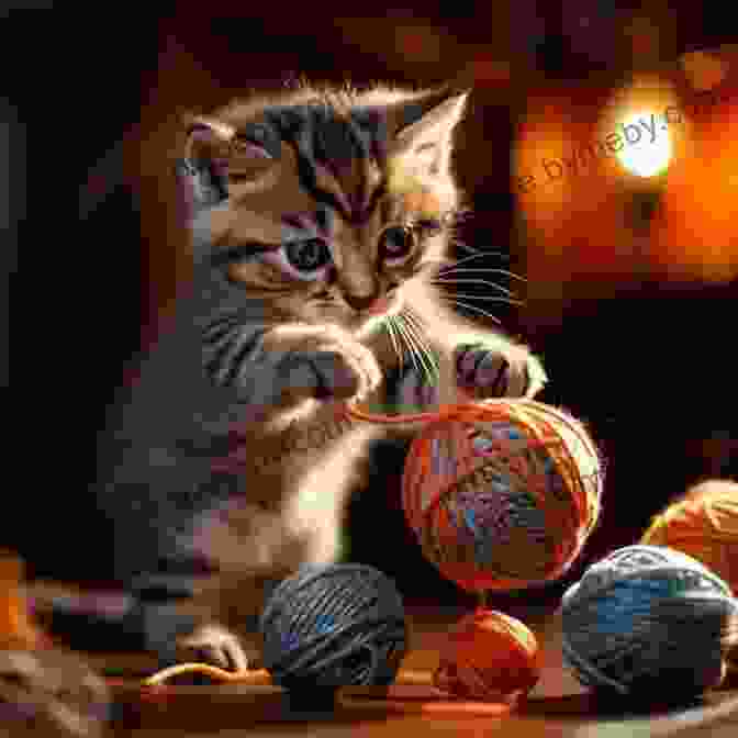 A Playful Kitten Chasing A Ball Of Yarn The Little Kitten (Pictureback(R))