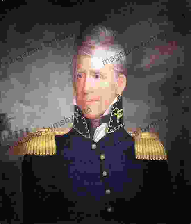 A Portrait Of Andrew Jackson, Depicting Him In Military Uniform With A Stern Expression. Jacksonland: President Andrew Jackson Cherokee Chief John Ross And A Great American Land Grab