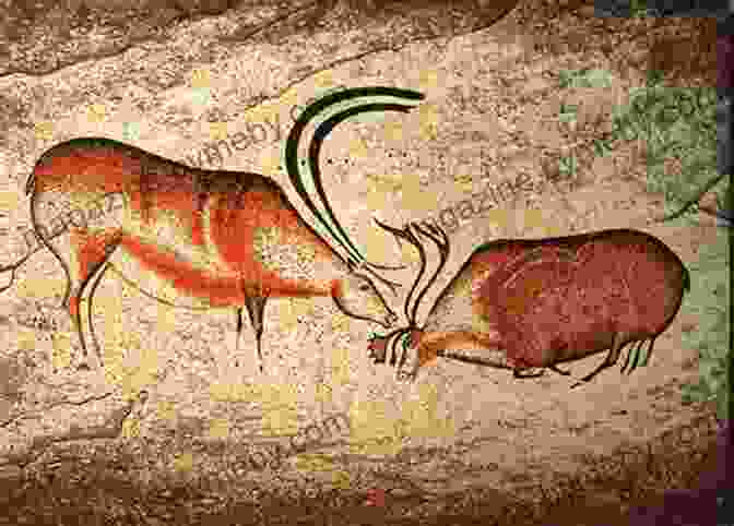 A Prehistoric Cave Painting Depicting Reindeer, Hinting At Their Ancient Presence In Human History And Artistic Expression Where S Santa S Reindeer?: A Festive Search And Find (Search And Find Activity 8)