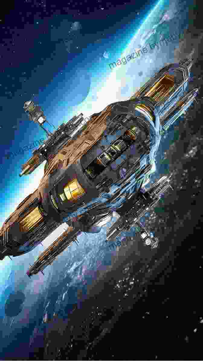 A Sleek Spaceship Soaring Through The Vastness Of Space, Its Engines Blazing With An Otherworldly Glow Liberty: 6 Of The Legacy Fleet