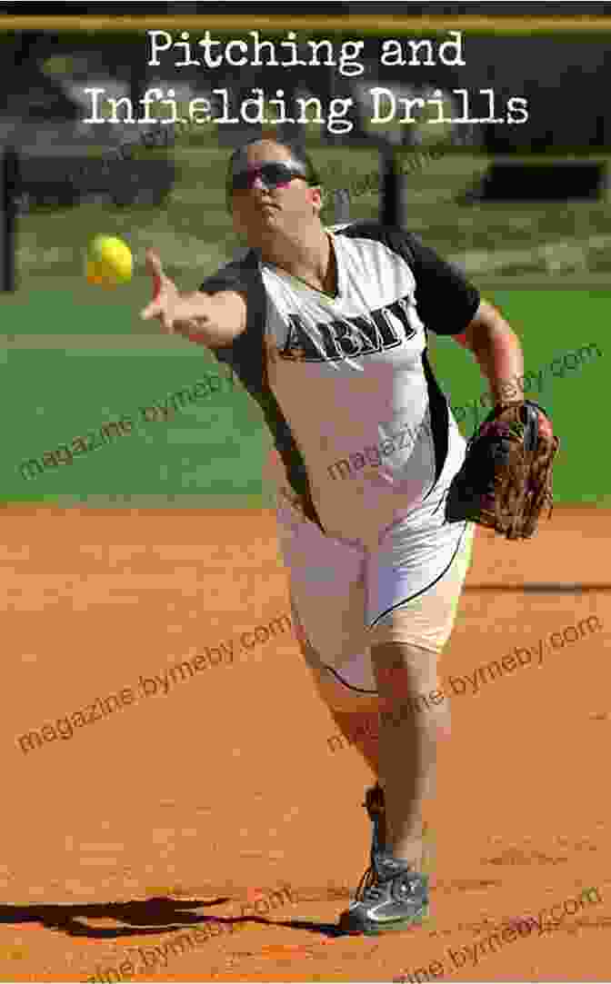 A Softball Player Practicing A Pitching Drill Softball Skills Drills Judi Garman