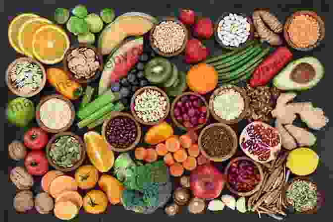 A Vibrant Image Of Various Edible Parts And Pieces, Such As Fruits, Vegetables, Herbs, Spices, And Seafood, Arranged In A Colorful And Appetizing Manner. Food Anatomy: The Curious Parts Pieces Of Our Edible World