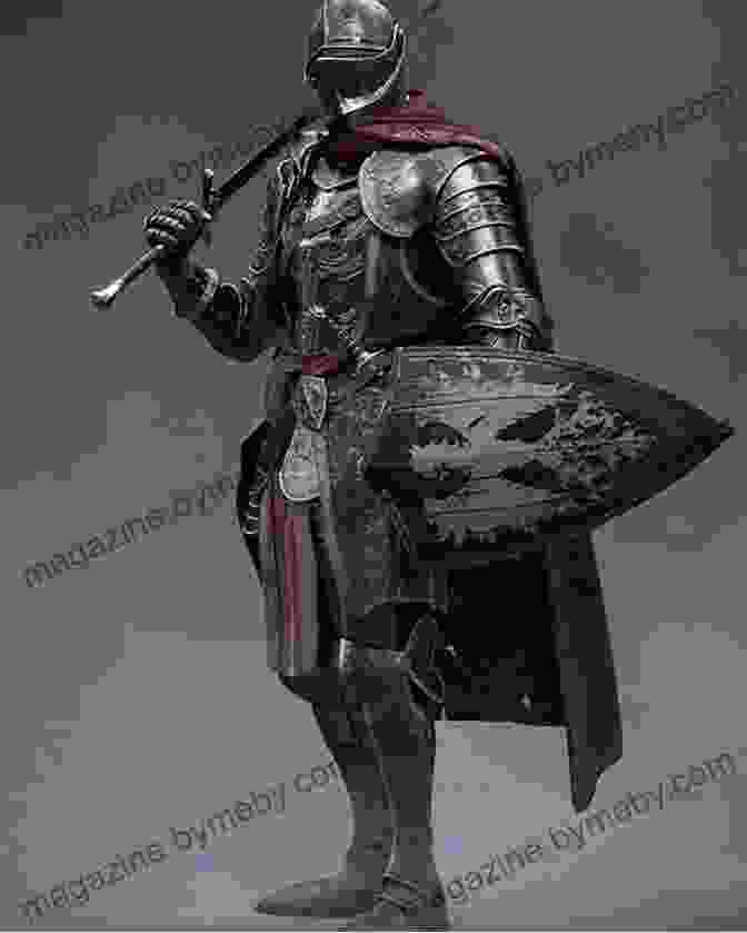 A Warrior Clad In Full Medieval Armor, Wielding A Sword And Shield, Standing Amidst A Grassy Field. Make: Props And Costume Armor: Create Realistic Science Fiction Fantasy Weapons Armor And Accessories