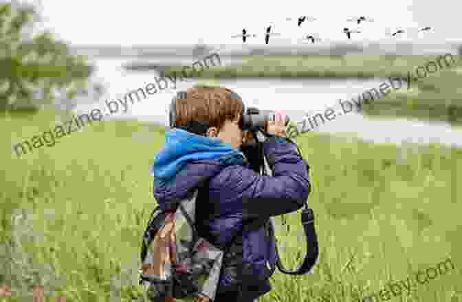 A Young Woman Standing In A Field, Surrounded By Birds, With A Pair Of Binoculars Around Her Neck Field Notes From An Unintentional Birder: A Memoir