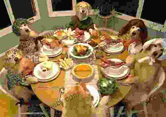 Animals Gathered Around The Thanksgiving Feast Terry The Tooting Turkey: A Story About A Farting Turkey Who Tries To Escape Being Eaten (Thanksgiving For Kids) (Fartastic Tales 8)