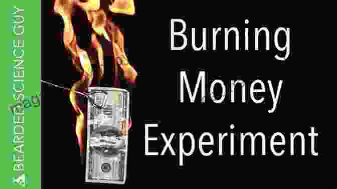 Animated Illustration Demonstrating The Key Steps Of Money To Burn MONEY TO BURN Amazing Money Magic Trick