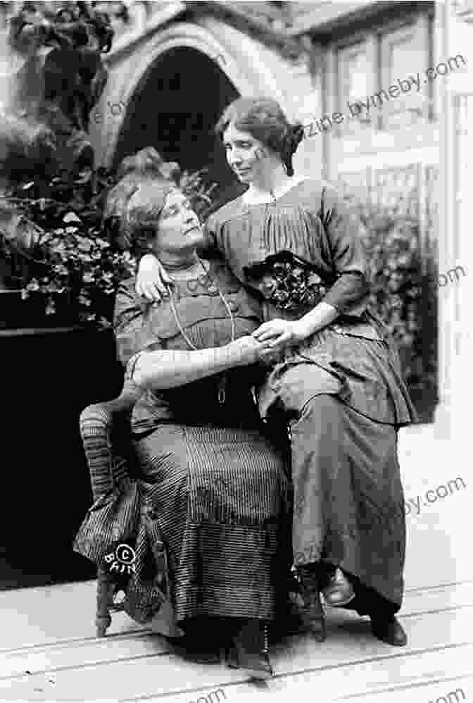 Annie Sullivan And Helen Keller Standing Together, Annie's Hand On Helen's Shoulder, Both Smiling Annie Sullivan And The Trials Of Helen Keller (The Center For Cartoon Studies Presents)