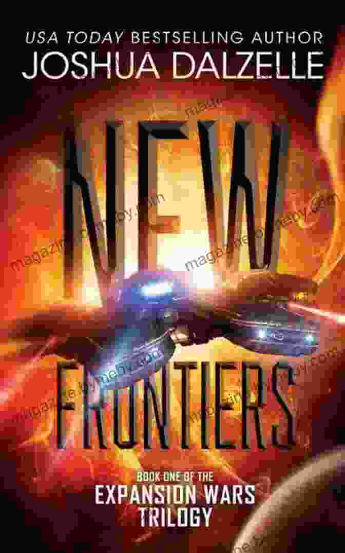 Black Fleet Saga: New Frontiers Expansion Wars Trilogy Book Cover Featuring A Massive Spaceship Against A Starlit Backdrop New Frontiers (Expansion Wars Trilogy 1) (Black Fleet Saga 4)