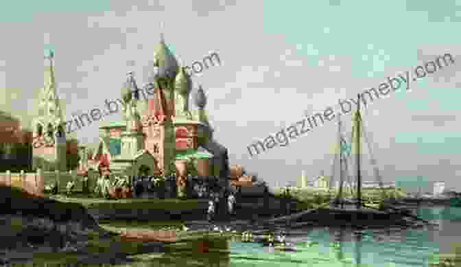 Caspian Sea Panorama 44 Color Paintings Of Alexey Bogolyubov Russian Seascape Painter (March 16 1824 February 3 1896)