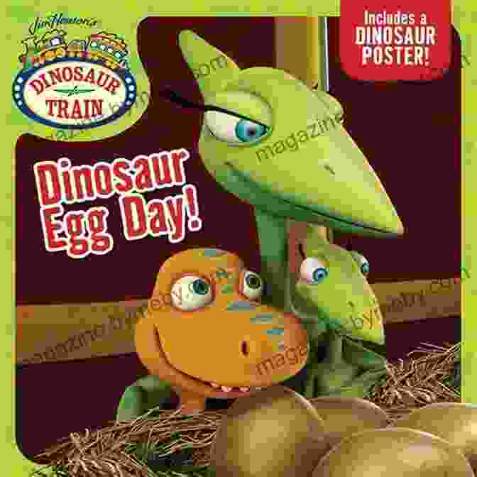 Children Reading Dinosaur Egg Day (Dinosaur Train)