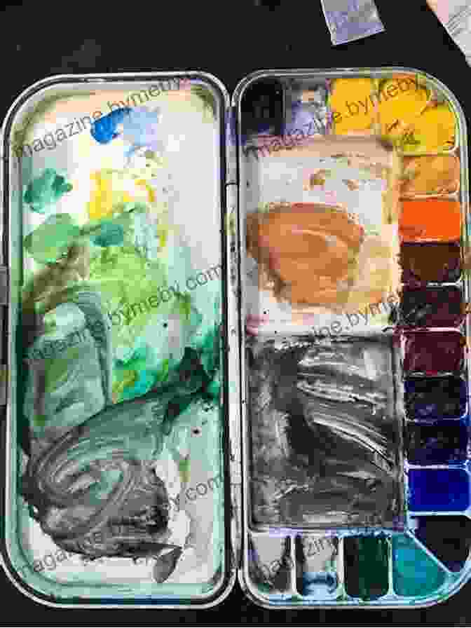 Close Up Of Watercolour Pigments Revealing Their Vibrant Hues And Textures. Colour Mixing Guide: Watercolour (Colour Mixing Guides)