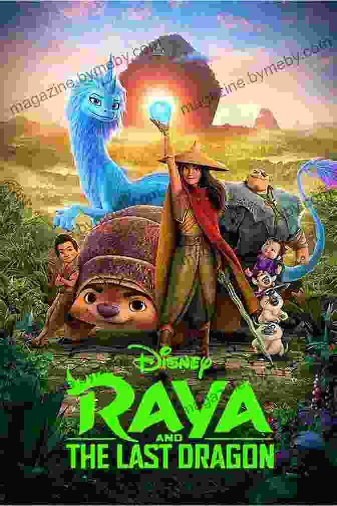 Cover Of Disney Raya And The Last Dragon: Raya World Book Featuring Raya And Tuk Tuk Disney Raya And The Last Dragon Raya S World