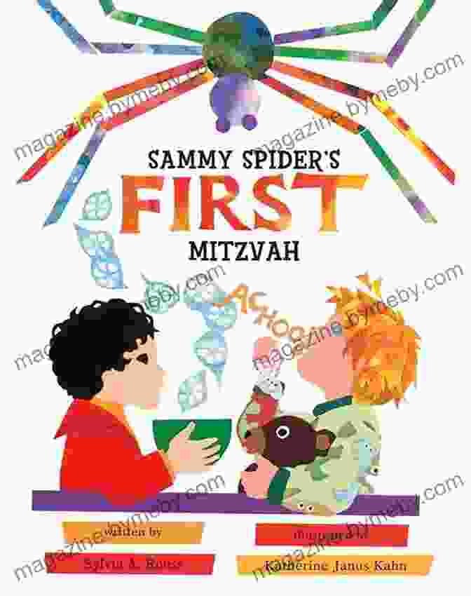 Cover Of The Book 'Sammy Spider First Mitzvah' By Sylvia Rouss Sammy Spider S First Mitzvah Sylvia A Rouss