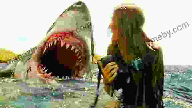 Emily Carter And A Great White Shark Tales From The Wild Blue Yonder *LIVING DANGEROUSLY*