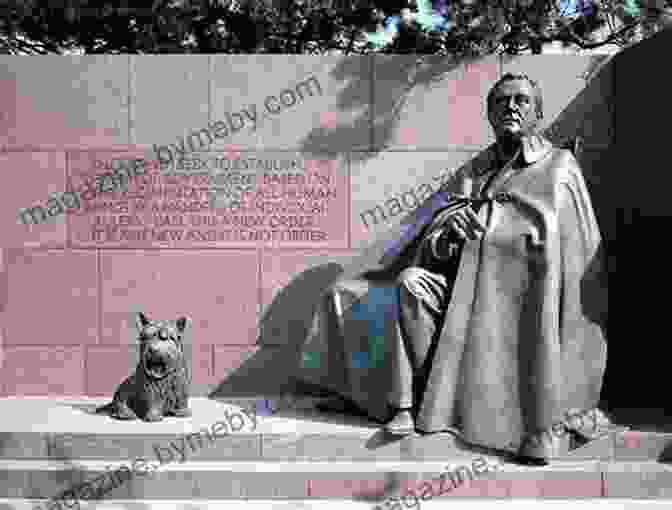 Franklin Roosevelt Seated With His Dog Fala Franklin D Roosevelt (Biographies) Laura K Murray