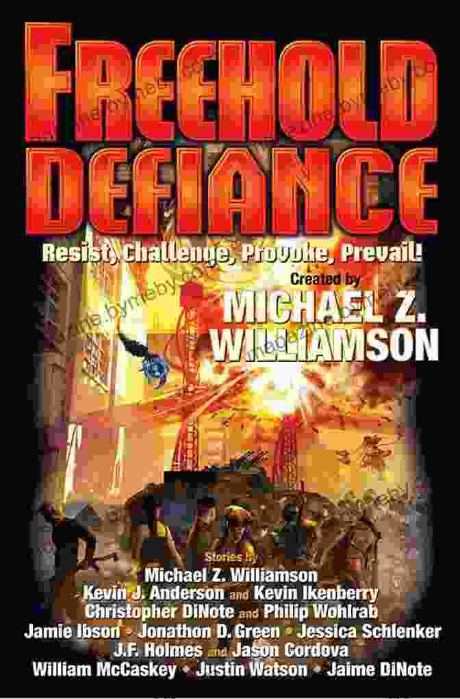 Freehold Defiance Book Cover Featuring A Tree Rooted In A Defiant Stance Against A Stormy Sky Freehold: Defiance Michael Z Williamson