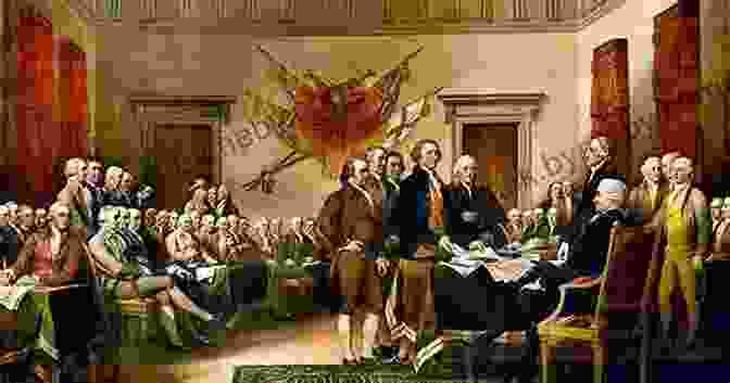 Historical Painting Depicting The Signing Of The Declaration Of Independence A History Of US: The New Nation: 1789 1850