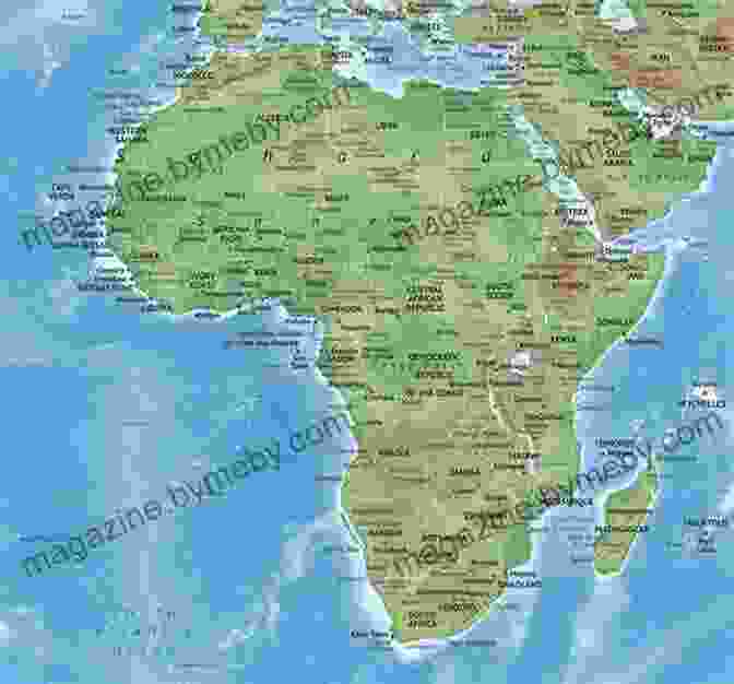 Map Of Africa My Africa: African History For Kids