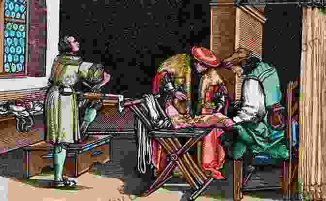 Medieval Physician Performing Surgery Doctors: The Biography Of Medicine