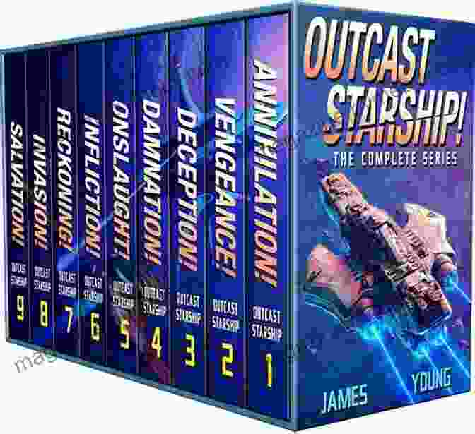 Outcast Starship: The Starborn Book Cover Outcast Starship: The Complete (Books 1 9) (Complete Box Sets)