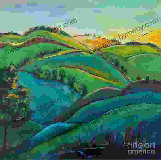 Painting Of A Vibrant Landscape With Rolling Hills Watercolor Success In Four Steps: 150 Skill Building Projects To Paint