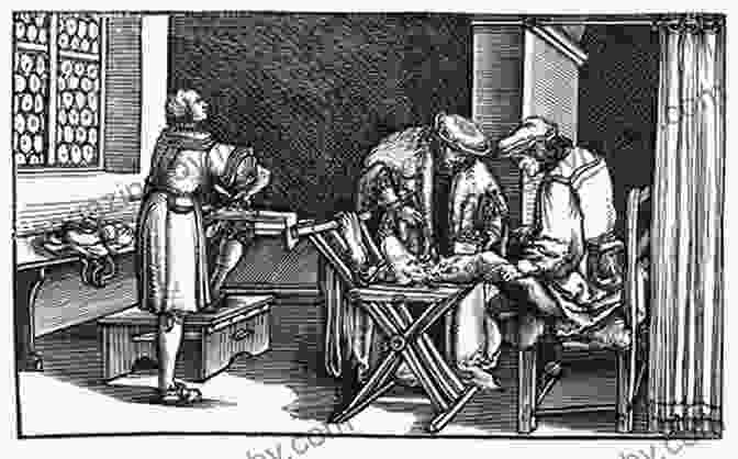 Renaissance Physician Examining A Patient Doctors: The Biography Of Medicine