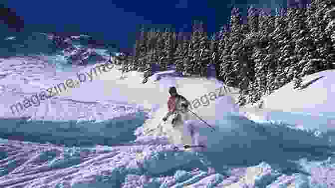 Skier Gliding Down A Powdery Mountain Slope The Classic Guide To Winter Sports