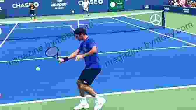 Tennis Player Executing A Slice Backhand Shot A Modern Guide For Tennis Improvement: How To Improve At Tennis If You Really Want To