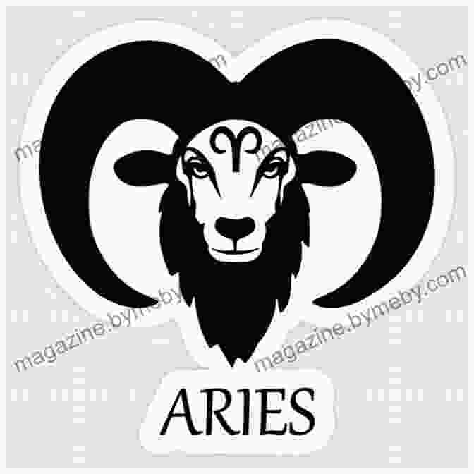 The Aries Zodiac Symbol, Represented By A Ram's Head With Horns, Symbolizing Courage, Determination, And A Pioneering Spirit Baby Astrology: Dear Little Aries