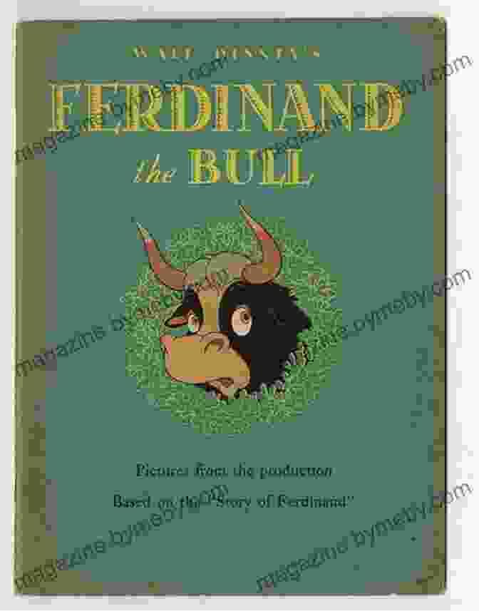 The Story Of Ferdinand Picture Puffins Book Cover With Ferdinand The Bull Sitting Under A Tree The Story Of Ferdinand (Picture Puffins)