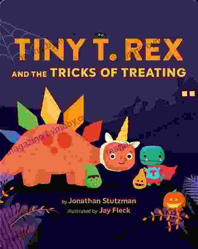 Tiny Rex And The Tricks Of Treating Book Cover Tiny T Rex And The Tricks Of Treating