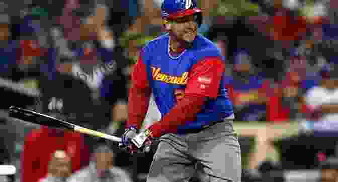 Venezuelan Baseball Players Celebrating A Victory Latino Stars In Major League Baseball: From Bobby Abreu To Carlos Zambrano