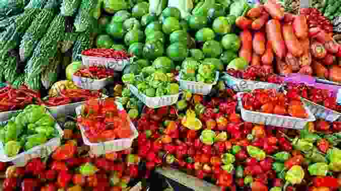 Vibrant Depiction Of American Food Markets, Diverse Produce, And Bustling Culinary Scenes Grocery: The Buying And Selling Of Food In America