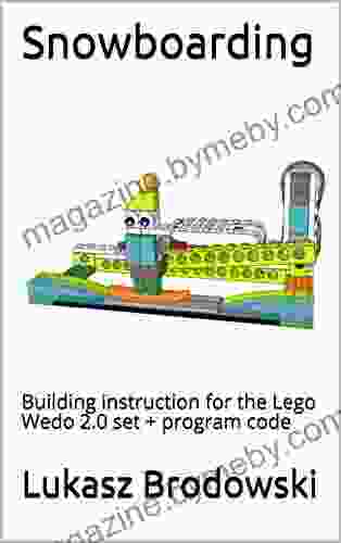 Snowboarding: Building instruction for the Lego Wedo 2 0 set + program code