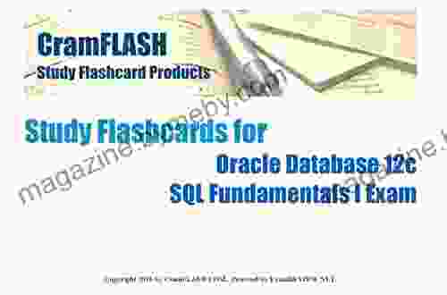 CramFLASH Study Flashcards for Oracle Database 12c SQL Fundamentals I Exam: 50 cards included